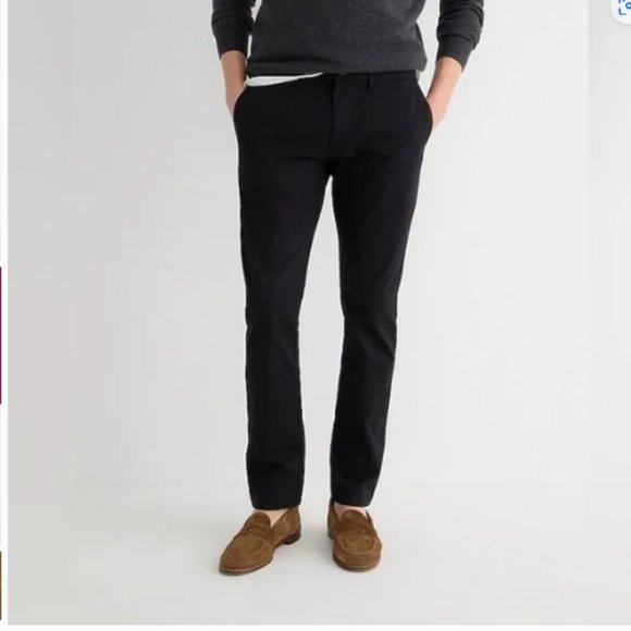 J. Crew Other - NWT J. Crew Men's Chino 484 Slim Black 31x34 Preppy Business Casual Pants